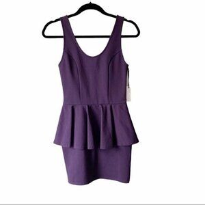 Lovers + Friends Valentine Dress Purple NWT XS
